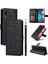 Samsung Galaxy A20 Için Flip CASE/A30 Darbeye Basit Iş Deri (Yurt Dışından) 1