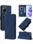 Huawei P60/P60 Pro Pu Deri Cüzdan Kapak Flip Folio Kitap Kredi (Yurt Dışından) 5