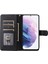Samsung Galaxy S21 Artı Darbeye Dayanıklı Basit Iş Cüzdan Için Flip Case (Yurt Dışından) 4