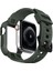 Apple Watch 41mm (Seri 9/8/7) Kılıf & Kordon Kayış Rugged Armor Pro Military Green - ACS00547 2