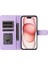 Iphone 15 Için Flip Case Deri Kılıf Cüzdan Darbeye Basit Iş (Yurt Dışından) 4