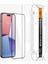 iPhone 15 Plus Cam Ekran Koruyucu Kolay Kurulum Tam Kaplayan GLAS.tR EZ Fit Full Cover HD Black - AGL06888 2