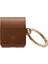 AirPods (2.nesil) / (1.nesil) ile Uyumlu Kılıf La Manon Leather (Deri) Brown - 074CS26378 2