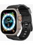 Apple Watch 49mm Ultra 2/1 - 46mm Seri 10 - 45mm Seri 9/8/7 - 44mm Seri SE2/SE/6/5/4 Kordon Kayış Rugged Ultra Band Matte Black - AMP07105 2