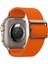 Apple Watch 49mm Ultra 2/1 - 46mm Seri 10 - 45mm Seri 9/8/7 - 44mm Seri SE2/SE/6/5/4 Kordon Kayış Band Lite Fit Ultra Orange - AMP05986 3