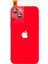 iPhone 15 / 15 Plus / 14 / 14 Plus Kamera Lens Camı Koruyucu Glas.tR EZ Fit Optik Pro (2 Adet) Red - AGL05605 4