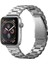 Apple Watch 49mm Ultra 2/1 - 46mm Seri 10 - 45mm Seri 9/8/7 - 44mm Seri SE2/SE/6/5/4 Kordon Kayış Band Modern Fit Silver - 062MP25404 1