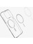 iPhone 15 Pro Kılıf Ultra Hybrid MagFit MagSafe özellikli Graphite - ACS06716 7