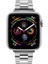 Apple Watch 42mm Seri 10 - 41mm Seri 9/8/7 - 40mm Seri SE2/SE/6/5/4 Kordon Kayış Band Modern Fit Silver - 061MP25943 4