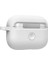 AirPods Pro (1.nesil) ile Uyumlu Kılıf Silicone Fit (Silikon) White - ASD00534 5