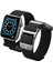 Apple Watch 49mm Ultra 2/1 - 46mm Seri 10 - 45mm Seri 9/8/7 - 44mm Seri SE2/SE/6/5/4 Kordon Kayış Band DuraPro Flex Black - AMP02465 2