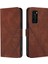 Huawei P40 Pu Deri Flip Folio Kitap Koruyucu Cüzdan Kapak (Yurt Dışından) 1