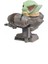 Baby Yoda Uzay Araçlı 15 cm Heykel Büst 12K Detaylı Reçine (Plastik Değildir) 5