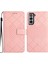 Samsung Galaxy S21 Fe Manyetik Kapak Için Flip Case Kart Yuvası Pu ile Standı (Yurt Dışından) 1