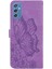 Samsung Galaxy M52 5g Için Kılıf Kart Yuvası Standı Deri ile Büyük Kelebek (Yurt Dışından) 1
