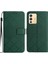 Vivo V23 5g Için Flip Case El Kayışı Kart Yuvası Standı Elmas Kabartmalı (Yurt Dışından) 1