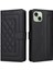 Iphone 15 Için Flip Case Artı Basit Iş Deri Kılıf Kapak Çevirin (Yurt Dışından) 1