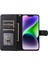 Iphone 14 Için Flip Case Artı Kapak Kapak Kılıf Cüzdan Basit (Yurt Dışından) 4