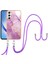 Samsung Galaxy A24 Anti-Scratch Yumuşak Mermer Tampon Crossbody Için Kılıf (Yurt Dışından) 1