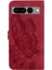 Google Piksel 7 Pro Büyük Kelebek Kickstand Koruyucu Deri Için Kılıf (Yurt Dışından) 4