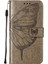 Samsung Galaxy S22 5g Kabartma Kelebek Premium Deri Flip Case (Yurt Dışından) 2