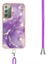 Samsung Galaxy Not 20 Için Kılıf 5g Mermer Tampon Crossbody Kordon Askısı (Yurt Dışından) 2