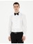 Erkek Beyaz Slim Fit Smokin Gömlek 50286242-VR013 1