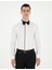 Erkek Beyaz Slim Fit Smokin Gömlek 50286241-VR013 1