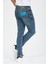 Erkek Slim Fit Likralı Kot Pantolon 4