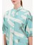 20226 Desenli Oversize Gömlek - Mint 3