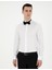 Erkek Beyaz Slim Fit Smokin Gömlek 50286246-VR013 3