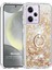 Xiaomi Redmi Note 12 Pro Plus 5g Kılıf Glitter Liquid Holder Gold 1