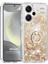 Xiaomi Redmi Note 13 Pro Plus 5g Kılıf Glitter Liquid Holder Gold 1