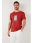 Pamuklu Slim Fit Bisiklet Yaka T Shirt Erkek T Shirt 646R7930 3