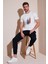 Pamuklu Slim Fit Bisiklet Yaka T Shirt Erkek T Shirt 646R7810 2