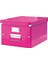 6044 Wow Metalik Pembe Orta Boy Saklama Kutusu 1