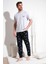 Pamuklu Regular Fit Kısa Kollu Pijama Takımı Erkek Pijama Takımı 6572011 2
