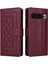 Google Piksel 8 Pro Flip Kapak Için Flip Case Basit Iş Cüzdan Deri (Yurt Dışından) 2