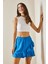 Bebe Mavisi Dokulu Mini Etek 5YXK7-48559-55 5