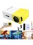 Taşınabilir Mini Projeksiyon Cihazı - HDMI Uyumlu - USB Uyumlu - Kablo ile Telefon Bağlantısı 2