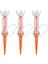 Eğ Için Golf Tee ile 3 Golf Tees 90 mm Turuncu (Yurt Dışından) 4
