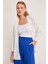 Kadın Gümüş Varaklı Örme Kimono 5925 4