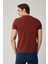 Sıfır Yaka Bisiklet Yaka Petek Dokulu Erkek Tshirt 4