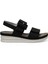 166295.Z4FX Siyah Kadın Comfort Sandalet 1