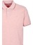 Erkek Polo Yaka Tişört Nar Çiçeği %100 Pamuk Slim Fit Ribanalı 1245 2