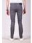 Erkek Kot Pantolon Regular Fit Grey Düz Paça 5 Cepli Jean Ncs Jeans 576 6076 4