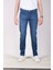 Erkek Kot Pantolon Regular Fit Mavi Düz Paça 5 Cepli Jean Ncs Jeans 576 6138 2