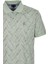 Erkek Polo Yaka Tişört Çağla Slim Fit Ribanalı Kol Pamuklu Baskılı T-Shirt Ncs Jeans 1254 2