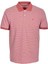 Erkek Polo Yaka Tişört Nar Çiceği Dokulu %100 Pamuk Slim Fit Ribanalı 1247 1