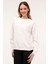 Wl Flırty 16MD1003 4fx Ekru Kadın Sweatshirt 1